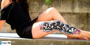 Graffiti on Girls. Part 2. Thumb 12