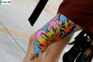Graffiti on Girls. Part 2. Thumb 38