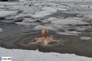 Украинские нудисты зимой. Часть 3. Эскиз 19