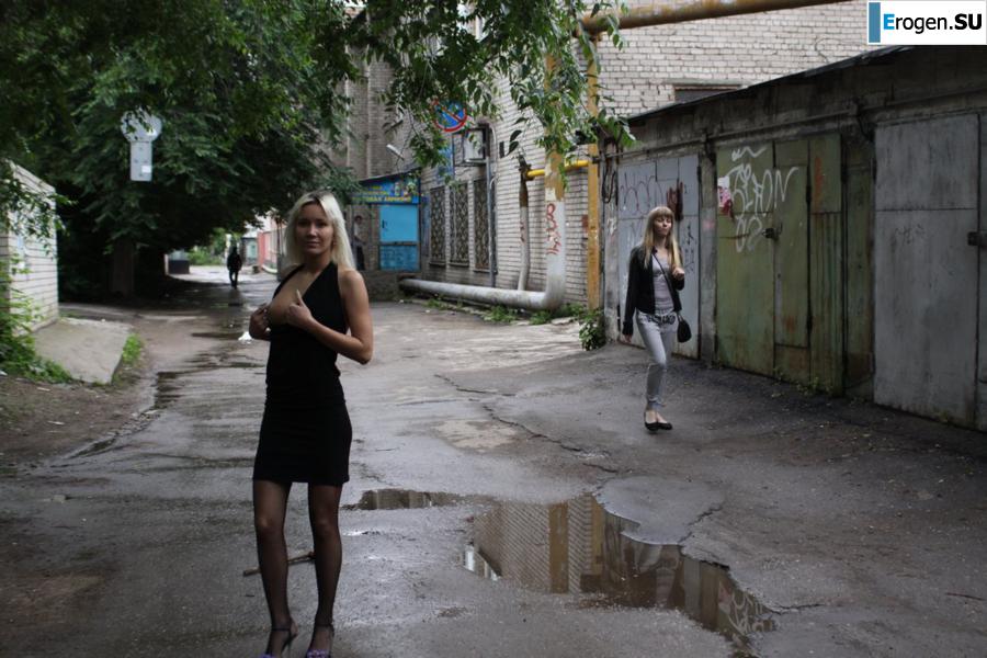 Nastya from Samara walks around the city and shows herself. Part 19. Slide 3