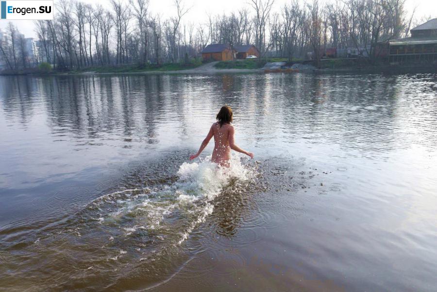 Украинские нудисты зимой. Часть 6. Фото 22