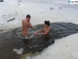 Ukrainian nudists in winter. Part 6. Thumb 32