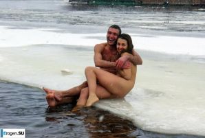 Ukrainian nudists in winter. Part 7. Thumb 19