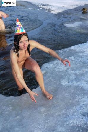Ukrainian nudists in winter. Part 7. Thumb 5