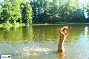 naked girls on the lake. Thumb 36