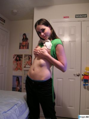 posing in front of a girlfriend. Thumb 14