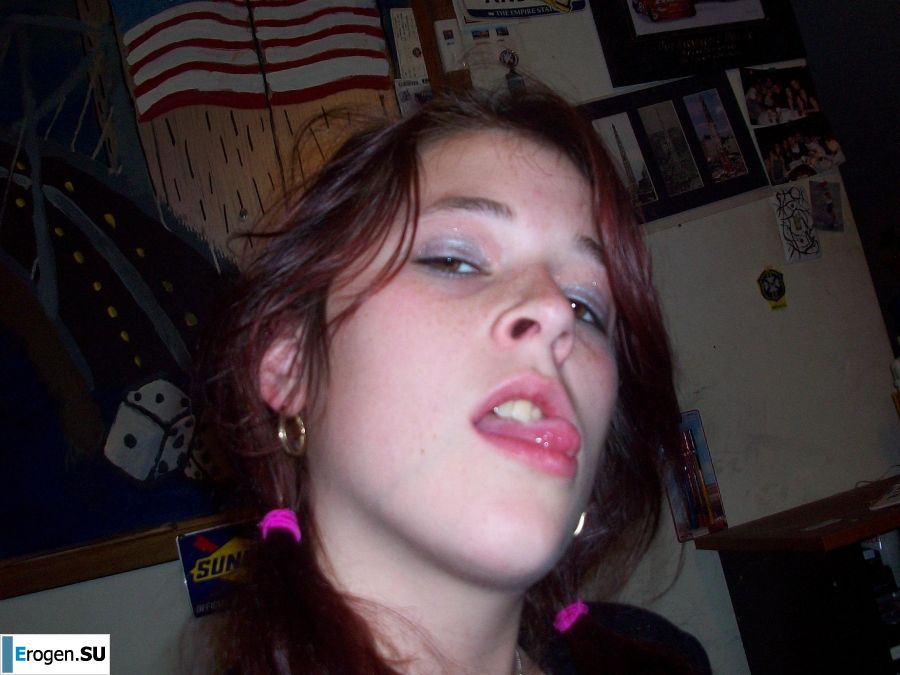 without panties and with an animal look. Photo 56