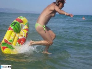 fun on a nudist beach. Thumb 25