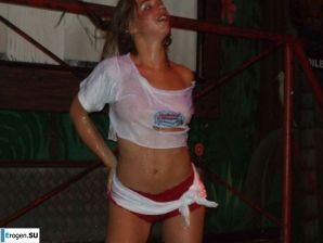 competition of wet t-shirts in a night club. Part 2. Thumb 27