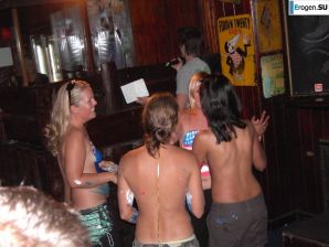 competition of wet t-shirts in a night club. Part 4. Thumb 31