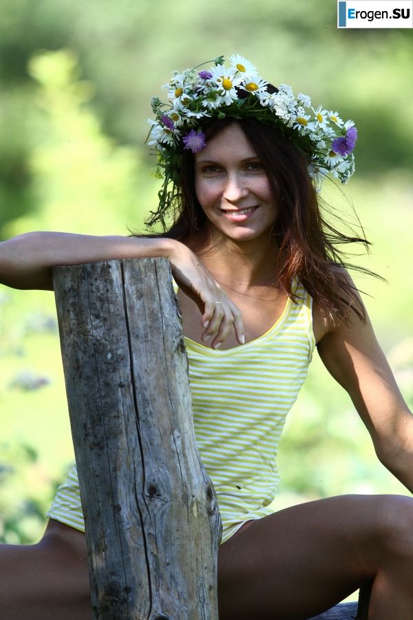 Разделась на природе перед фотографом. Часть 3. Фото 21