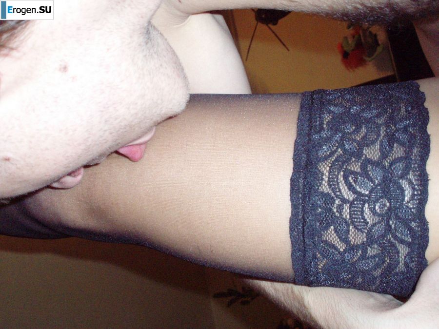 A woman caresses herself spreading her legs apart on the camera. Slide 37