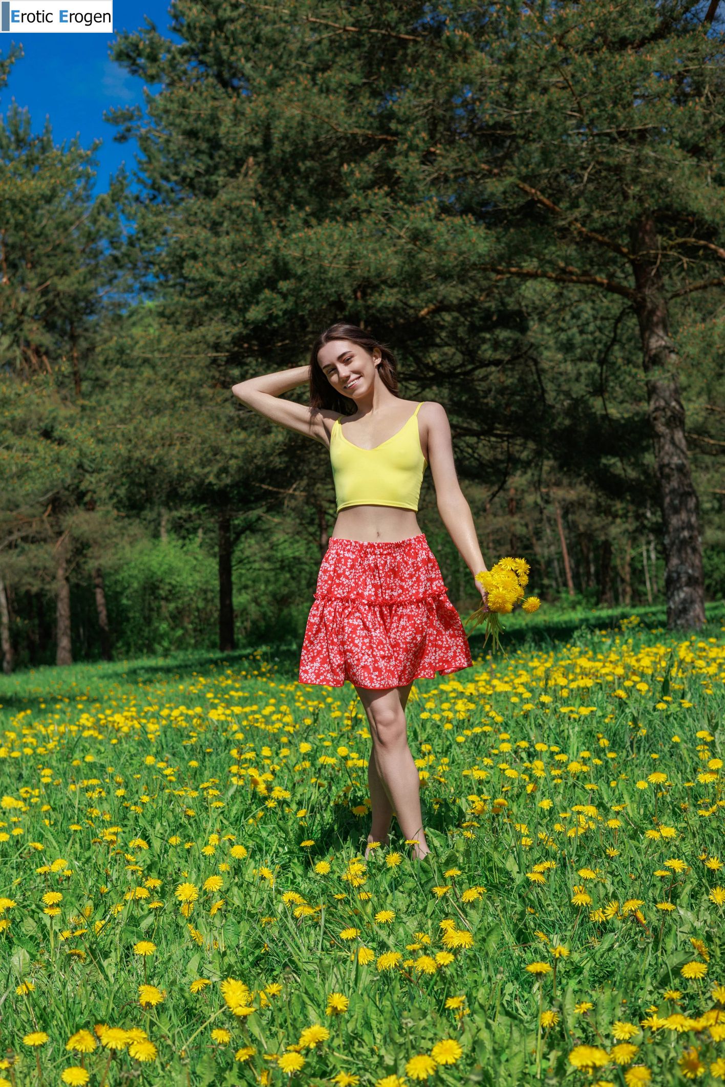 Yeva in In Garden. Picture 1